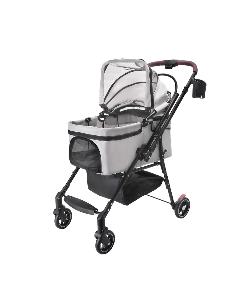 Zeus & Ruta Kitten Stroller for Small Kittens with Mesh Ventilation