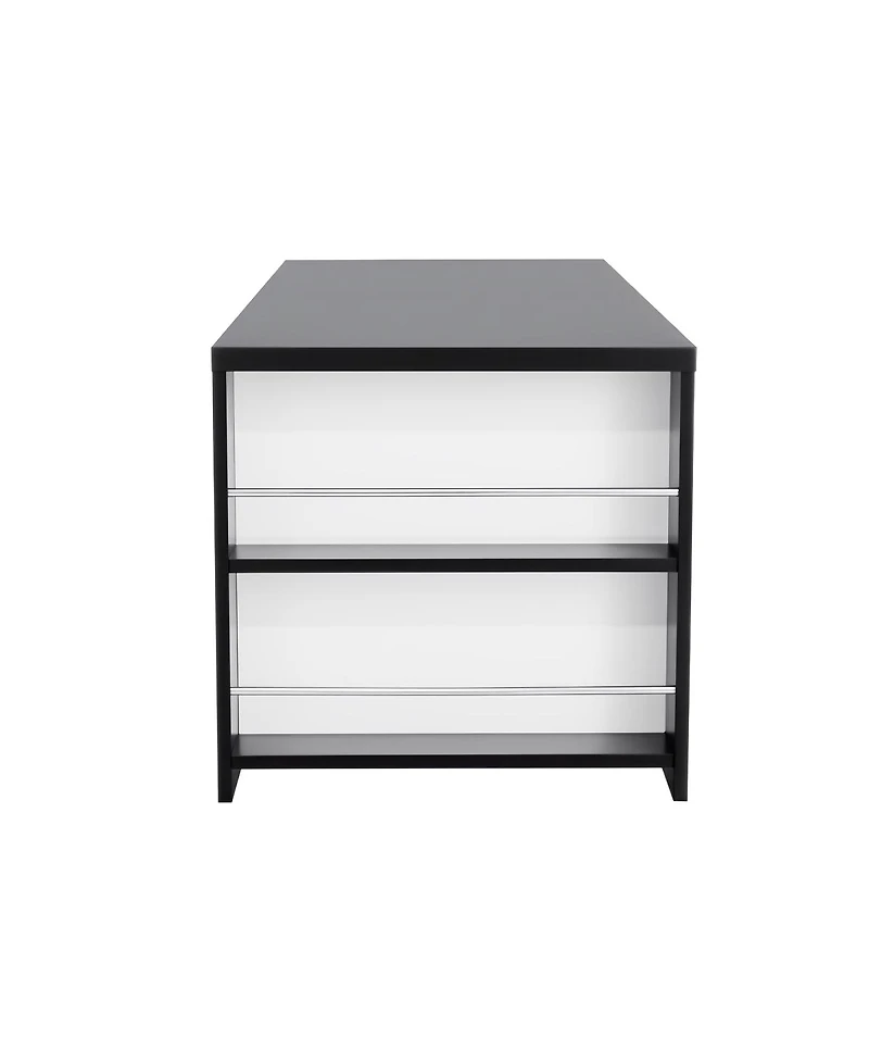 Streamdale Furniture Farmhouse Lift Top Coffee Table with Barn Doors & Hidden Storage