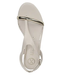 Sam and Libby Women's Hayden T-Strap Flat Sandals