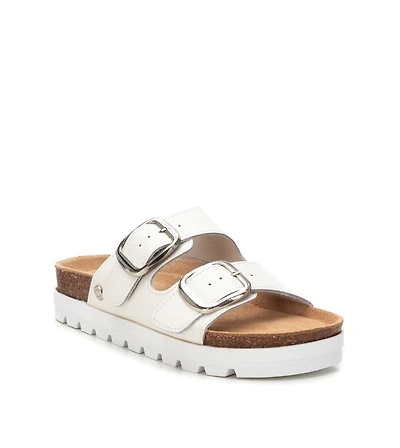 Women's Footbed Jute Wrapped Platform Sandals By Xti