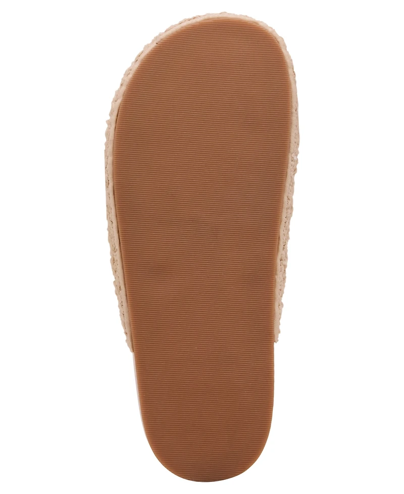 Madden Girl Women's Saratoga Raffia Woven Slip-On Clogs