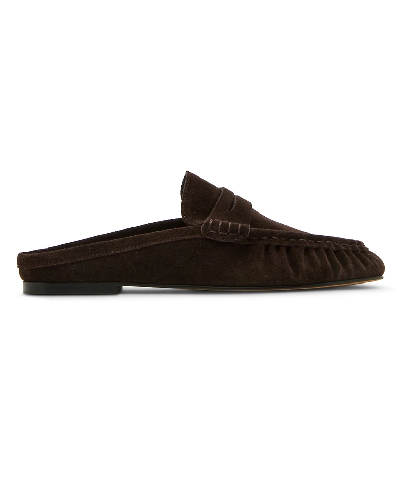 Steve Madden Women's Rafe Tailored Slip-On Loafer Mules