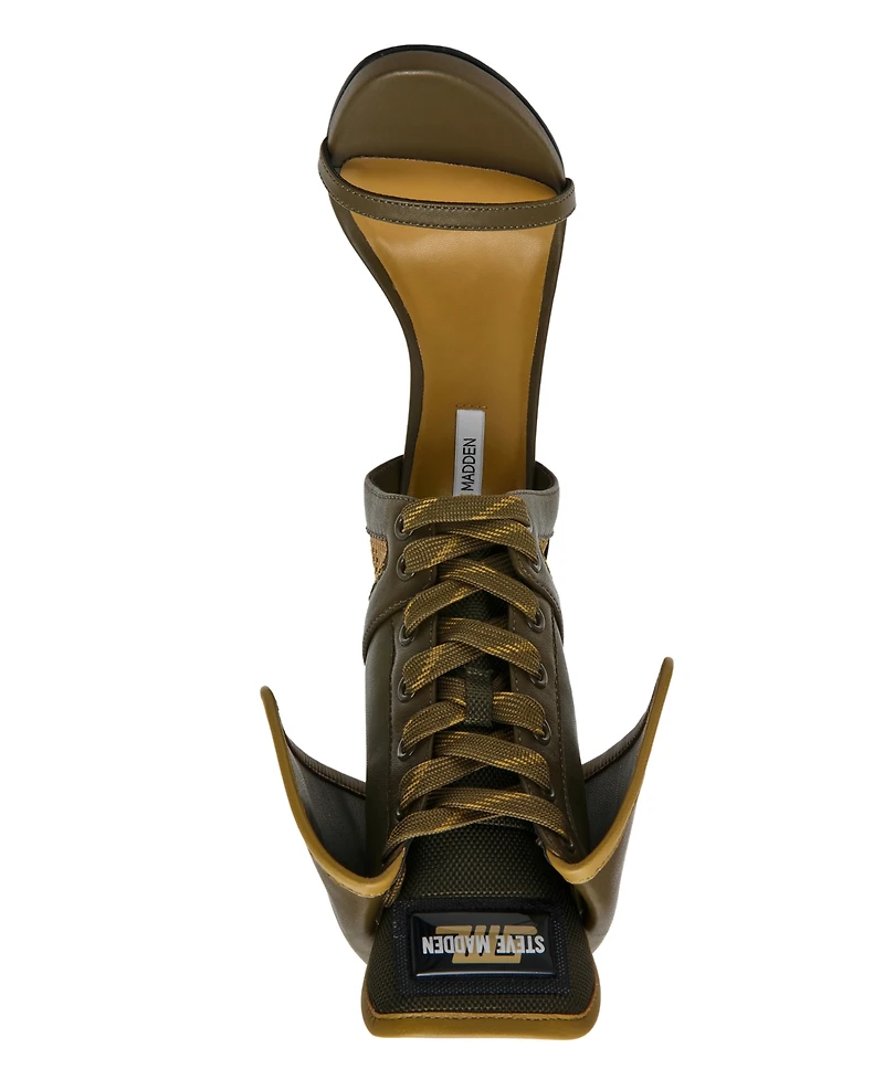 Steve Madden Women's Casella Lace-Up Stiletto Sandals