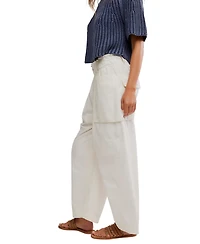 Free People Women's Costa Straight Cropped Pants