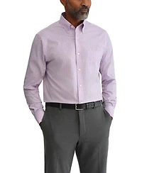 Tommy Hilfiger Men's Multi Plaid Long-Sleeve Dress Shirt