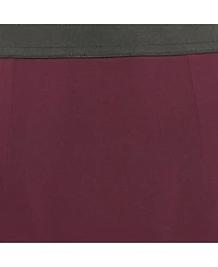 Pre-Owned Dolce & Gabbana Women's Purple Crepe Pencil Skirt