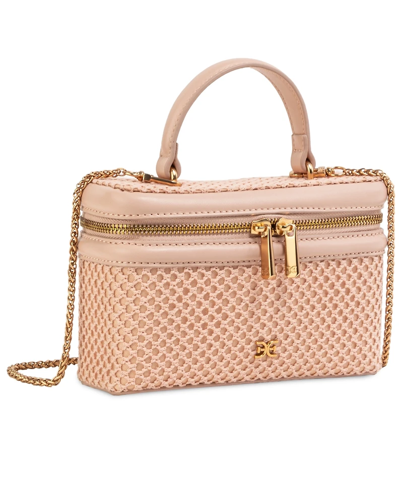 Sam Edelman Paige Quilted Logo Mini Crossbody Bag