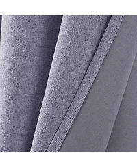 Rt Designers Collection Boden 100% Blackout Grommet Curtain Panel 54" x 90" Grey