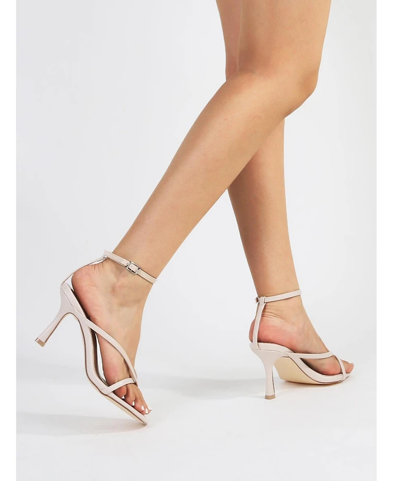 Berness Nadine Strappy Thong Heels