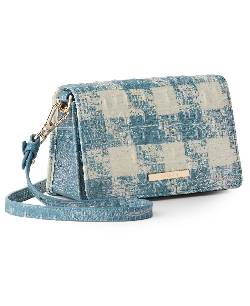 Brahmin Minuette Sakura Leather Crossbody Bag