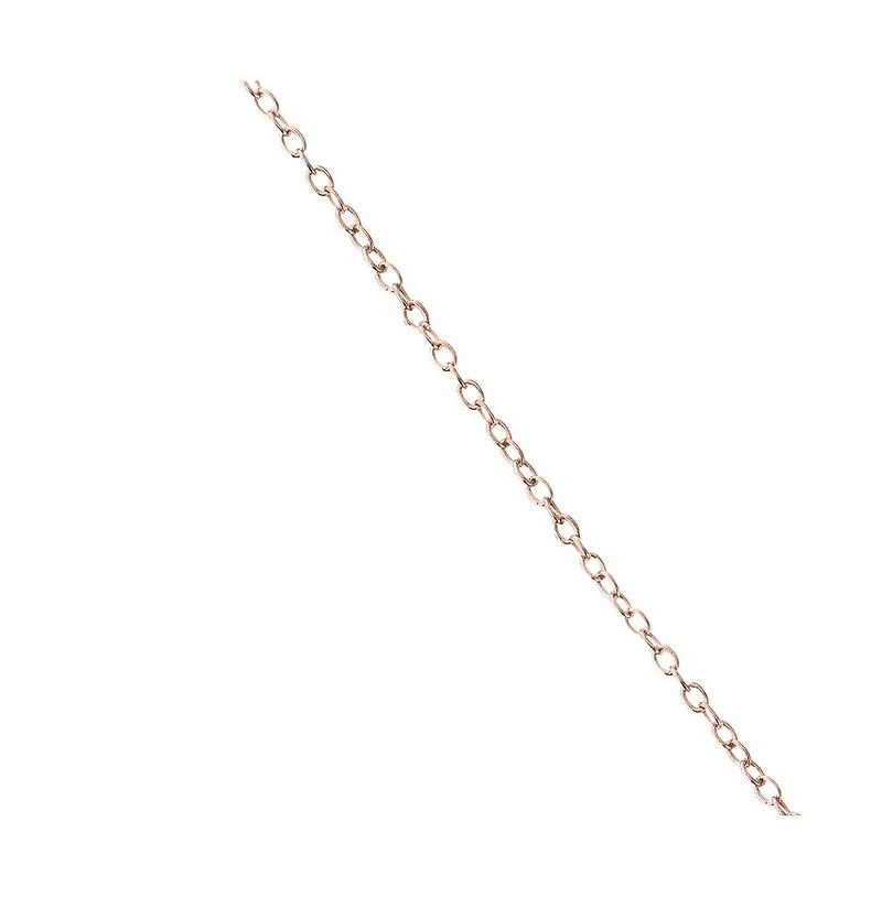 GiGiGirl Sterling Silver Cubic Zirconia Double Heart Micro Pave Pendant