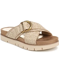 Sam and Libby Women's Ander Slide Round Toe Sandals