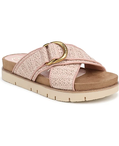 Sam and Libby Women's Ander Slide Round Toe Sandals
