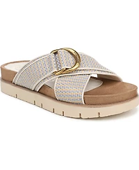 Sam and Libby Women's Ander Slide Round Toe Sandals