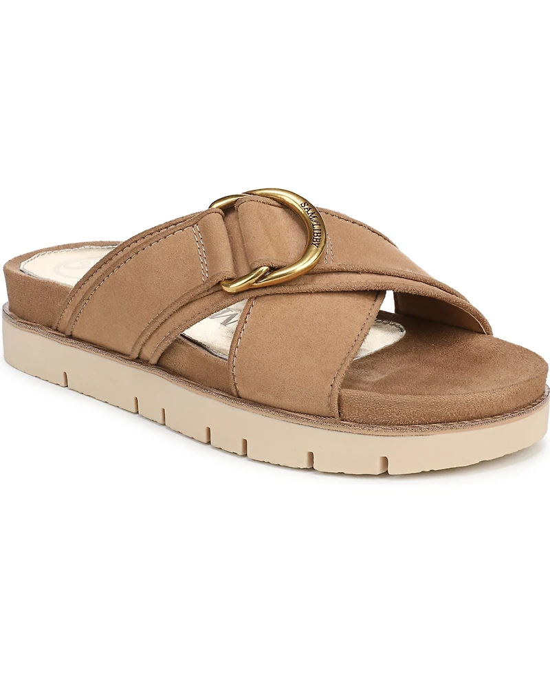 Sam and Libby Women's Ander Slide Round Toe Sandals