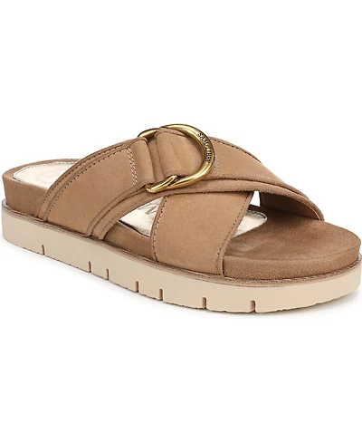 Sam and Libby Women's Ander Slide Round Toe Sandals