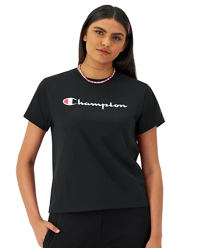 Champion Women's Classic Script Graphic T-Shirt