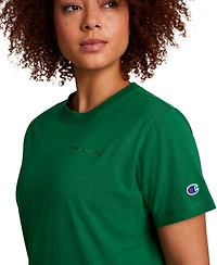 Champion Women's Embroidered Classic T-Shirt