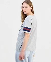 Love Tribe Juniors' Snoopy Cape Cod Graphic T-Shirt