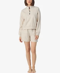 Dkny Women's Long-Sleeve Top & Boxers, 2-Piece Set