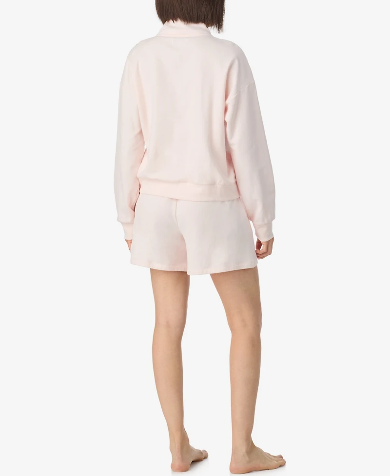 Dkny Women's Long-Sleeve Top & Boxers, 2-Piece Set