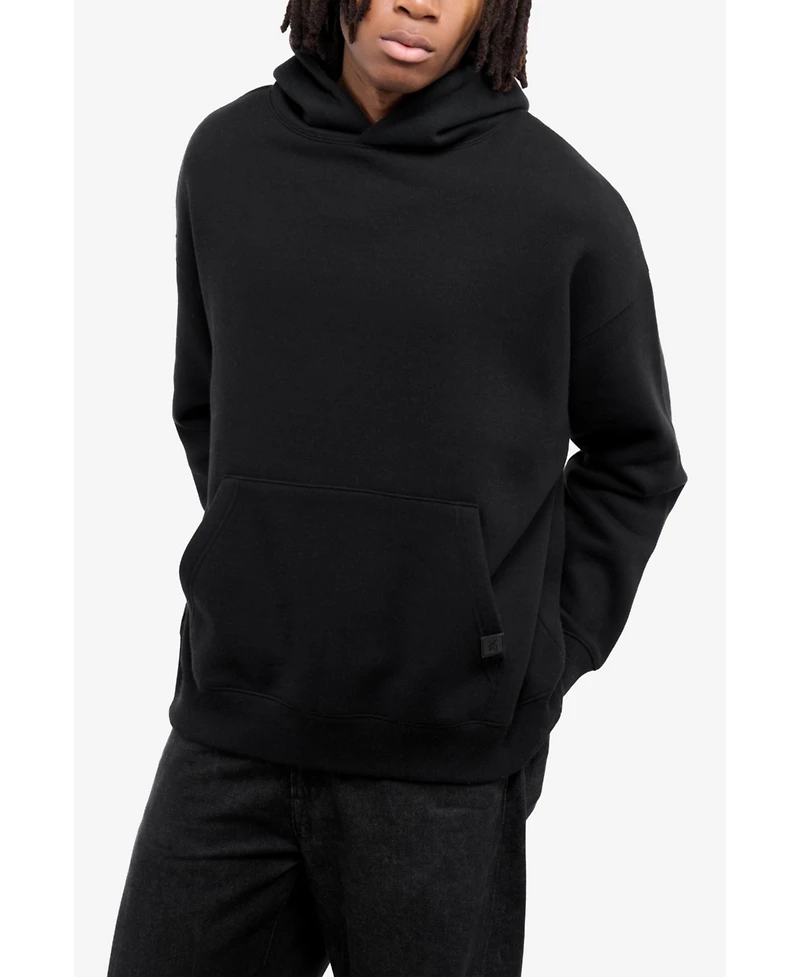 Xray Men's Oversized Drop-Shoulder Long-Sleeve Pullover Hoodie