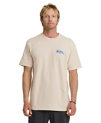 Quiksilver Men's Printed Crewneck T-Shirt