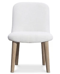 Bernhardt 6-Pc. Wood Loggia Dining Set Round Table Side Chairs