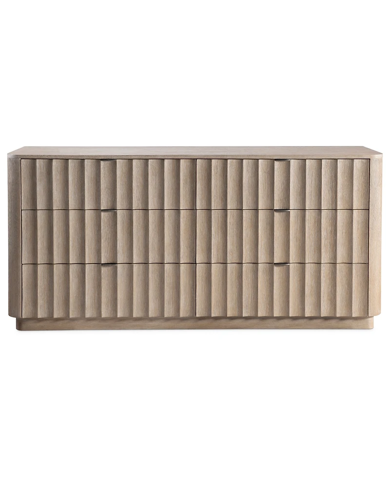 Bernhardt 3-Pc. Wood Loggia Bedroom Set Queen Bed