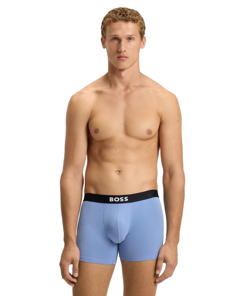 Hugo Boss Men's One Boxer Brief Underwear, 3-Pack Set