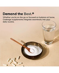 Codeage Liquid B-Complex Supplement with 8 Forms of Vitamin B Vitamin Thiamine B1, Riboflavin B2, B3, B5, B6, Biotin B7, Methylated B9 & B12, 1 fl oz