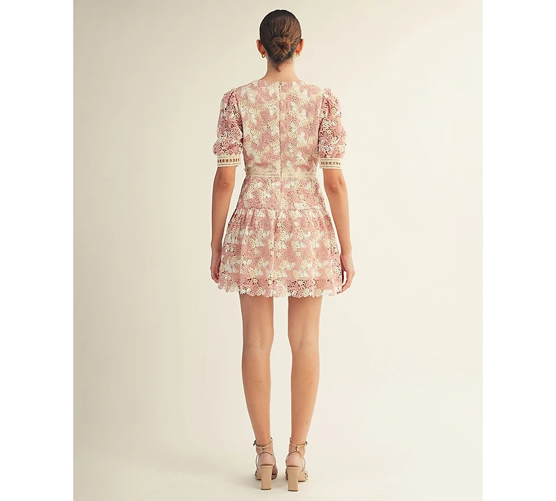 Arose Studio, Inc Women's V-Neck Mini Dress