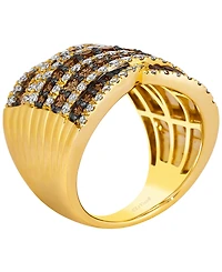 Le Vian Chocolate Diamond (1.14 ct. t.w.) & Nude Diamond (1.22 ct. t.w.) Ring in 14k Honey Gold