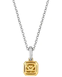 Le Vian Sunny Yellow Diamond (1/5 ct. t.w.) & Vanilla Diamond (1/25 ct. t.w.) Pendant Necklace in 14k Two-Tone Gold