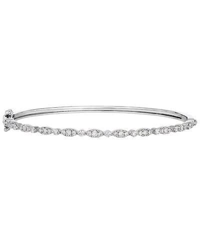 Le Vian Vanilla Diamond (1.01 ct. t.w.) Couture Bangle in Platinum