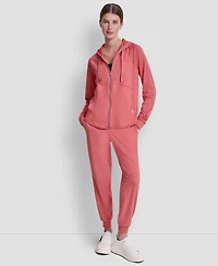 Dkny Women's Full-Zip Long-Sleeve Hoodie