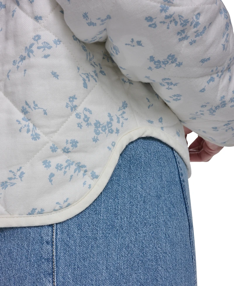 Levi's Women's Quilted Short Liner Zipper Jacket