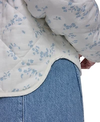 Levi's Women's Quilted Short Liner Zipper Jacket