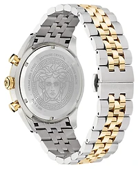 Versace Men's Chrono Master Two-Tone Stainless Steel Bracelet Watch