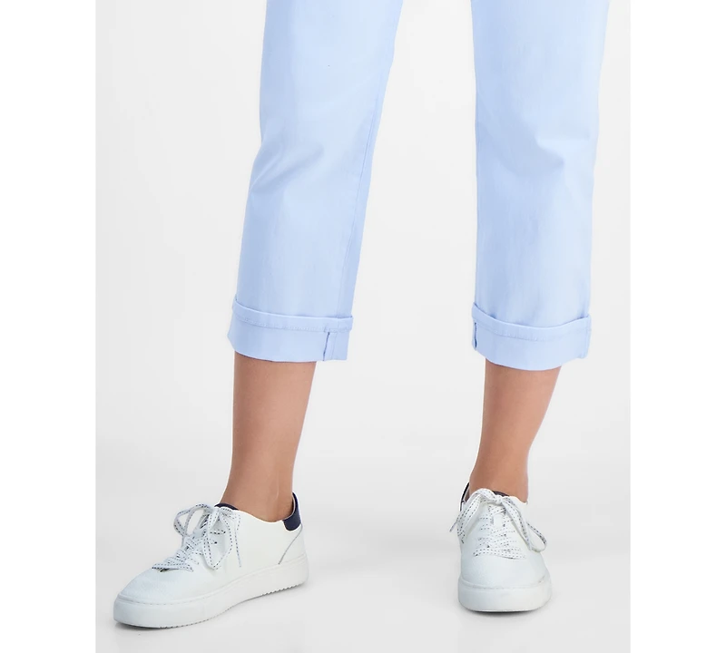 Style & Co Women's Mid-Rise Curvy Capri Jeans, Exclusively at Macy's