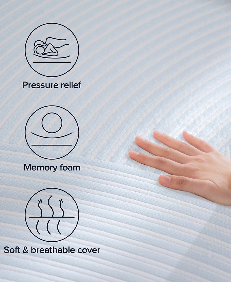 Zinus DreamVibe Deluxe 13" Medium Firm Tight Top Mattress in a Box, King