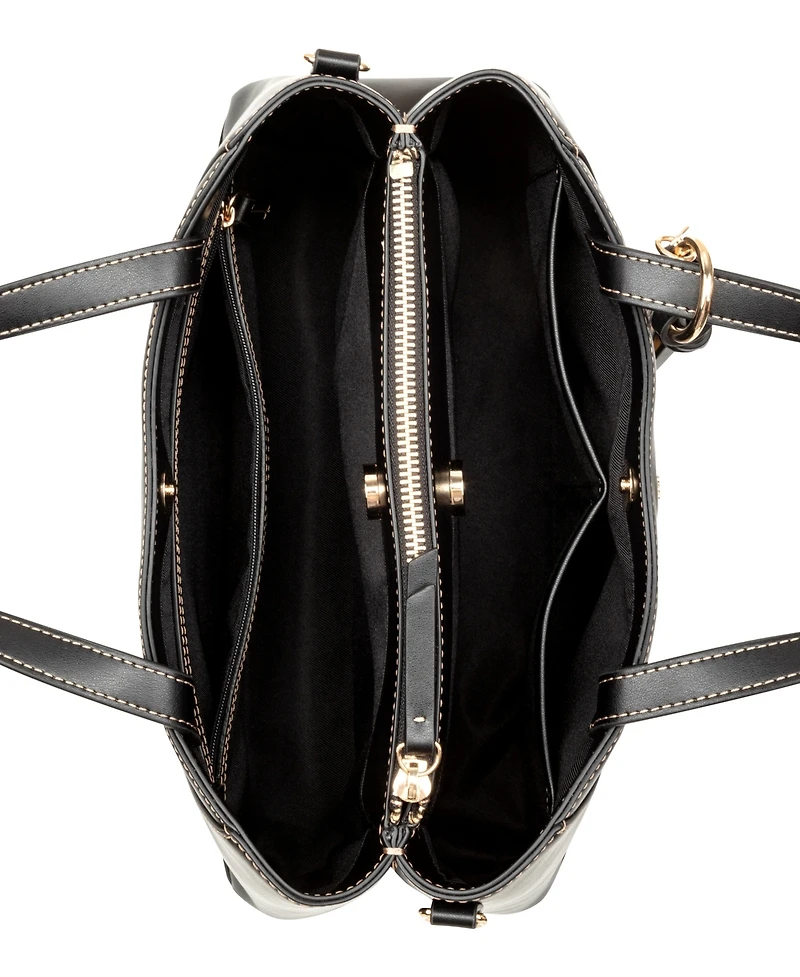 Nine West Deacon Triple Compartment Large Shoulder Bag