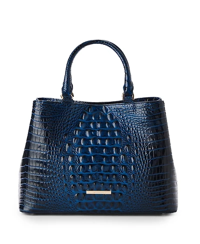 Brahmin Denise Medium Melbourne Leather Satchel Bag