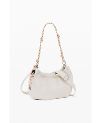 Desigual Women's Medium oval bag with charms