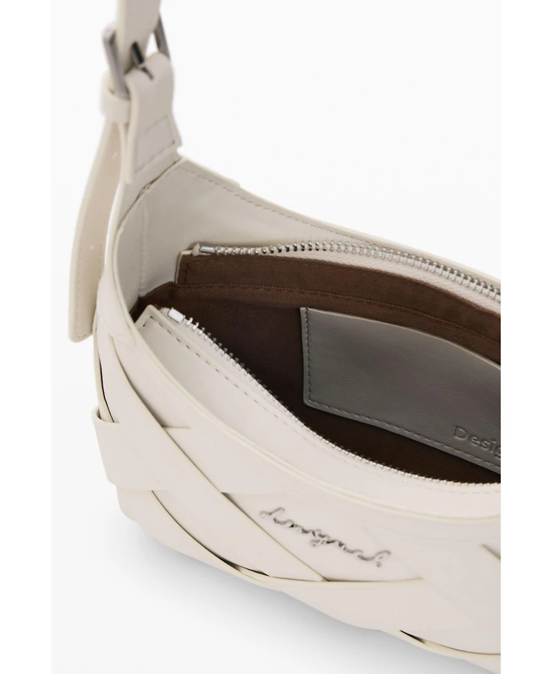 Desigual Women's Small braided bag logo