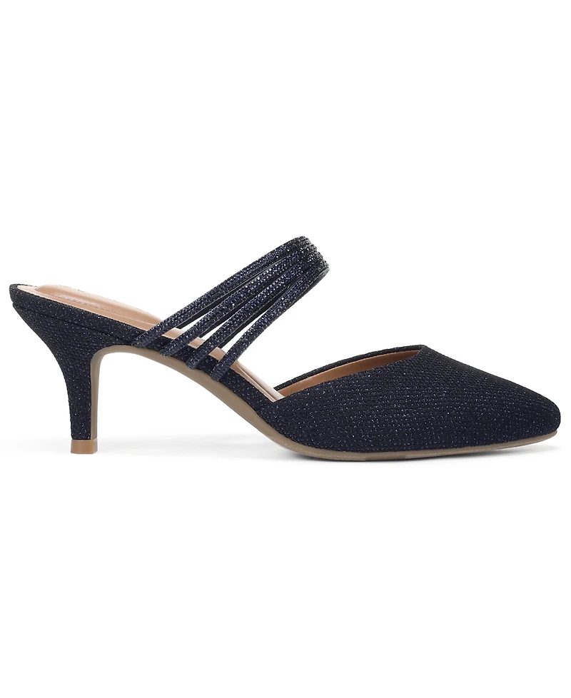 Style & Co Women's Gennesis Metallic Closed Evening Mule Pumps, Macy's Exclusive