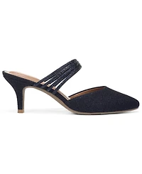 Style & Co Women's Gennesis Metallic Closed Evening Mule Pumps, Macy's Exclusive