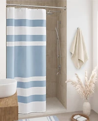 Madison Park Spa Waffle 3M-Scotchgard Shower Curtain