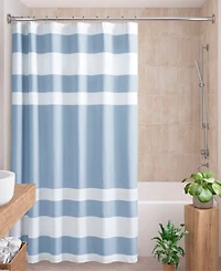Madison Park Spa Waffle 3M-Scotchgard Shower Curtain