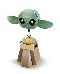 Lego Star Wars Grogu's Homestead Building Toy 75443, 107 Pieces